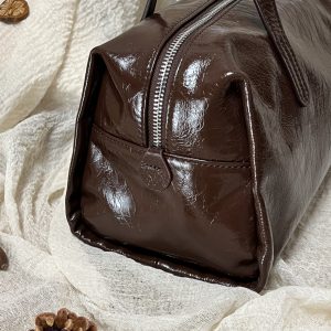 Công suất lớn sáp da tote túi - 图片 6