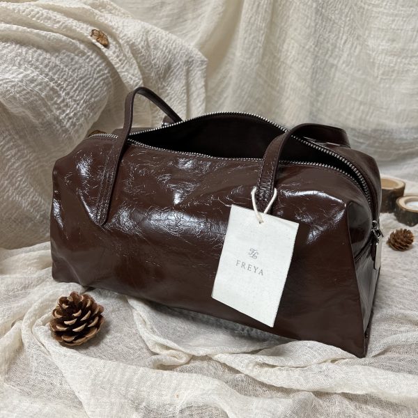 Công suất lớn sáp da tote túi